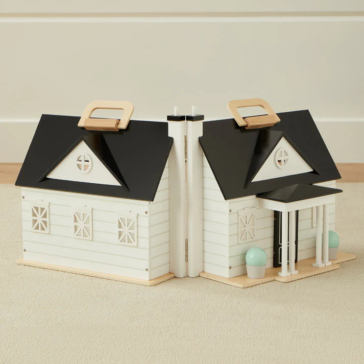DOLLHOUSE HOME SWEET HOME WOODEN