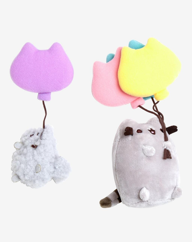 Balloon pusheen plush throw discount blanket