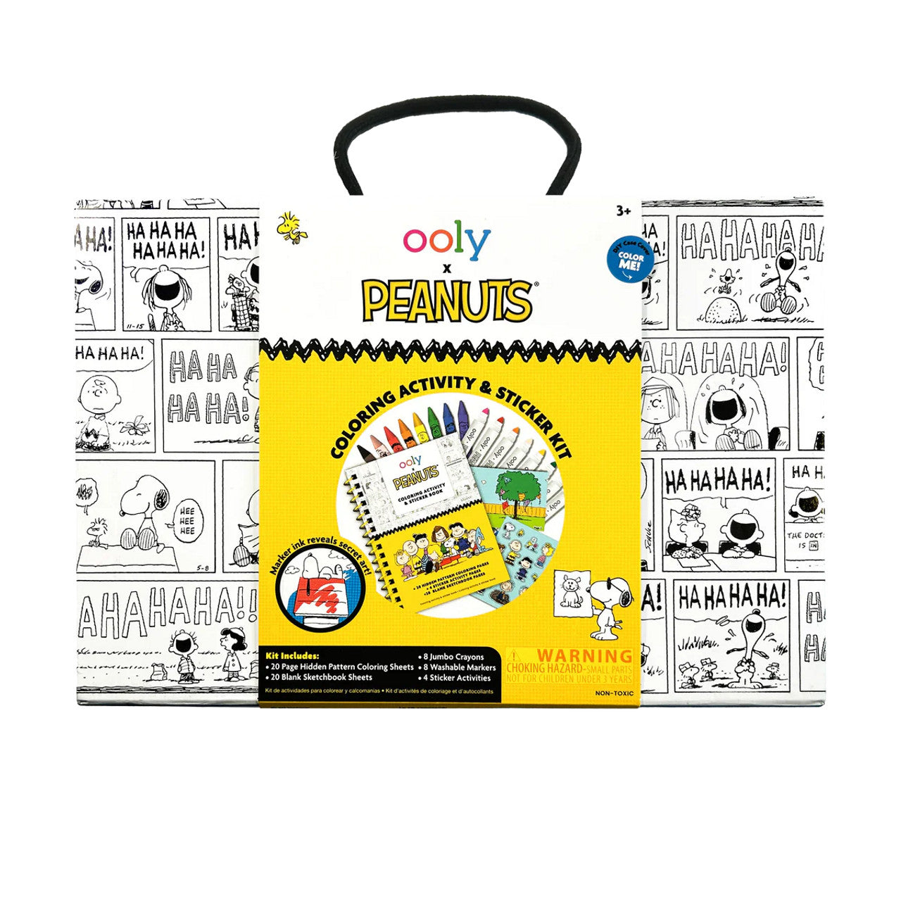 COLORING ACTIVITY & STICKER KIT PEANUTS