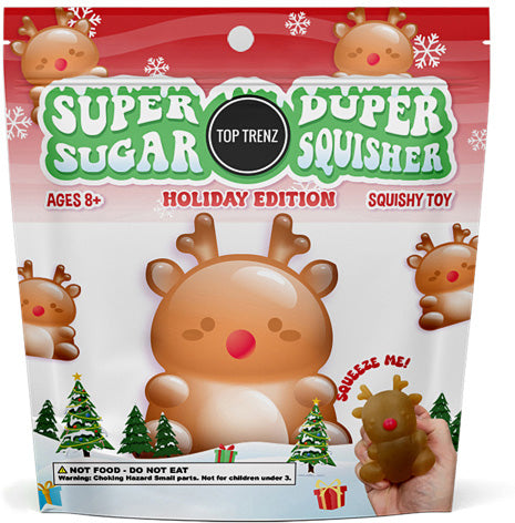 REINDEER SUPER DUPER SUGAR SQUISHER