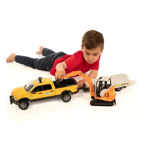 RAM RENTAL SERVICE W TRAILER & MINI EXCAVATOR