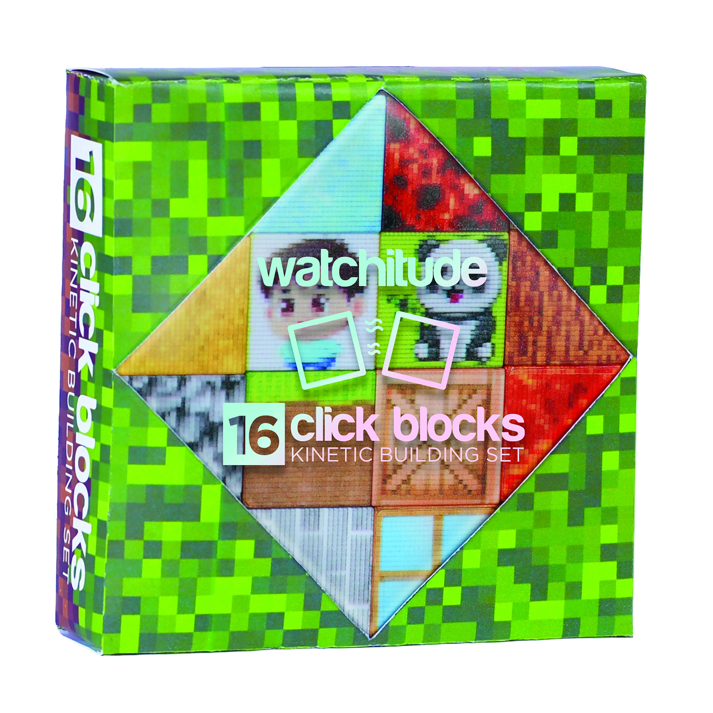 16 CLICK BLOCKS KINETIC BUILDING SET