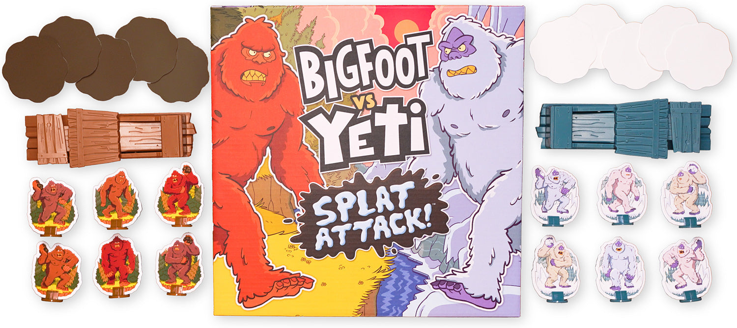 BIGFOOT VS YETI SPLAT ATTACK GAME