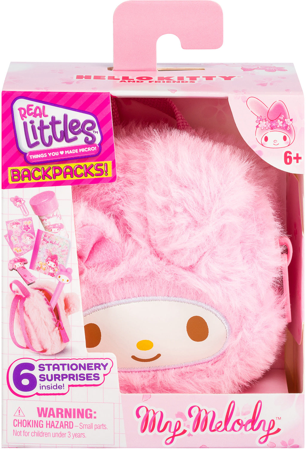 HELLO KITTY BACKPACK REAL LITTLES