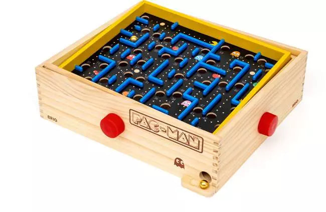 PAC MAN LABYRINTH WOODEN MAZE