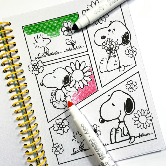 COLORING ACTIVITY & STICKER KIT PEANUTS
