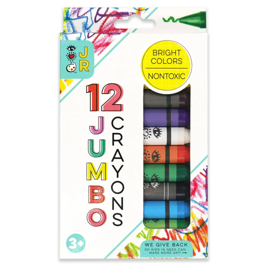 JUMBO CRAYONS 12 PC JR