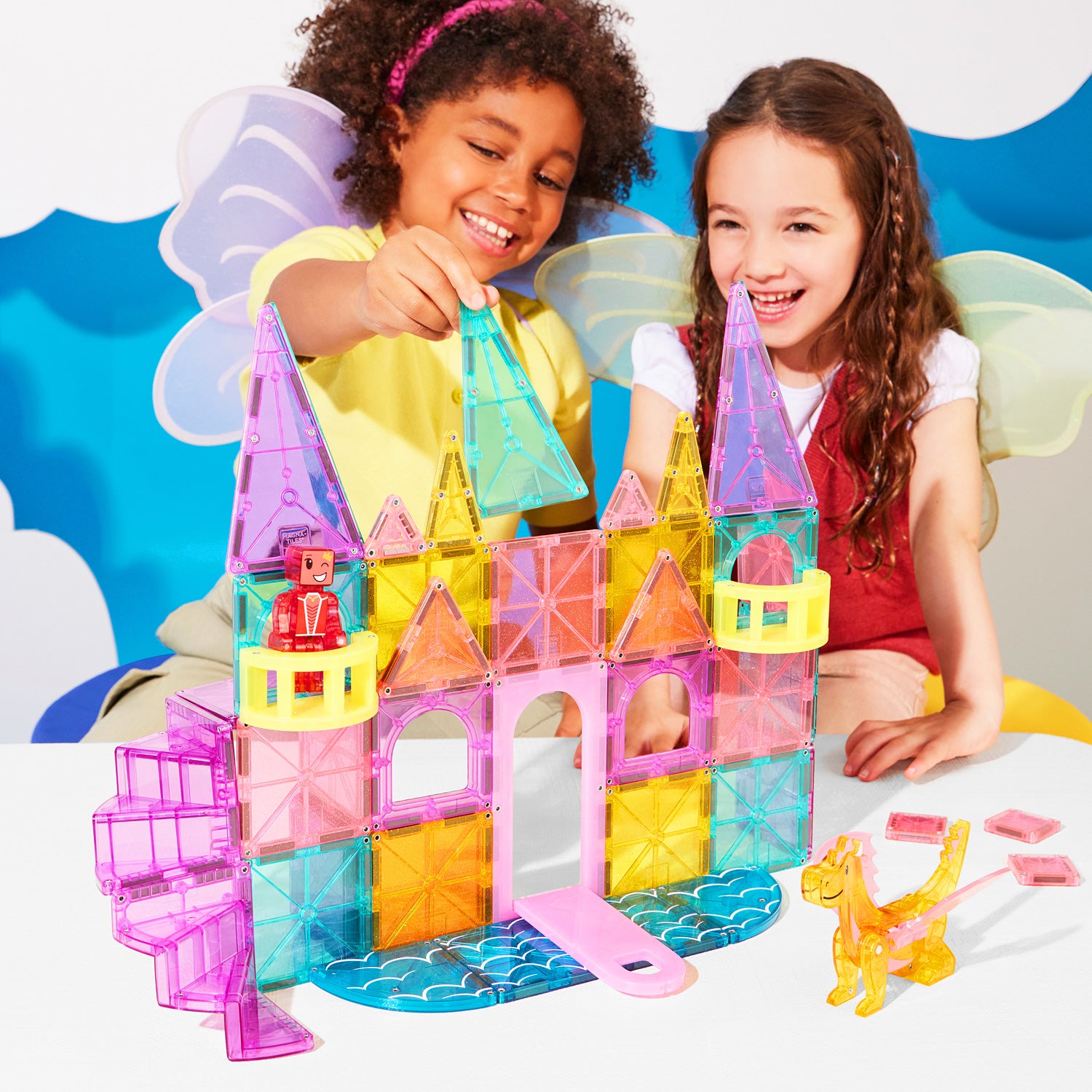 MAGNA TILES CASTLE DLX 48 PC SET