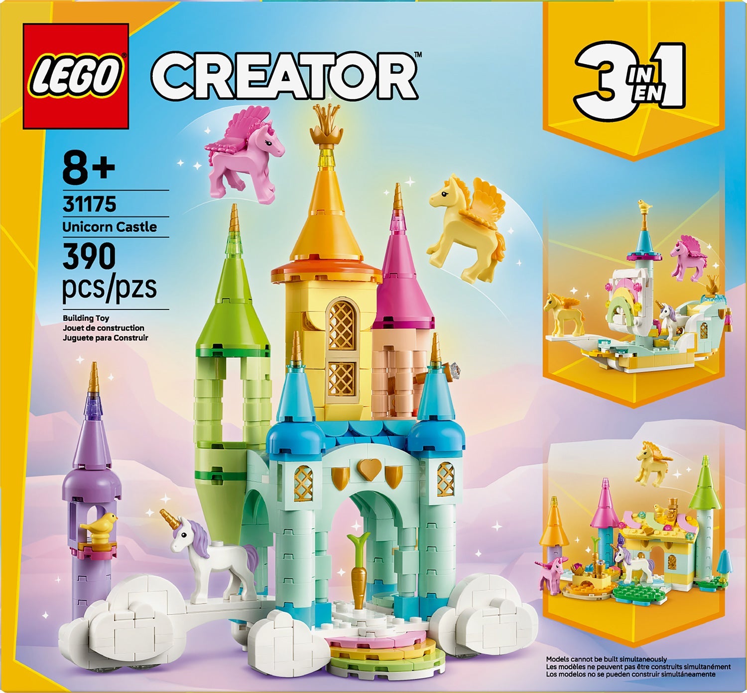 UNICORN CASTLE CREATOR LEGO