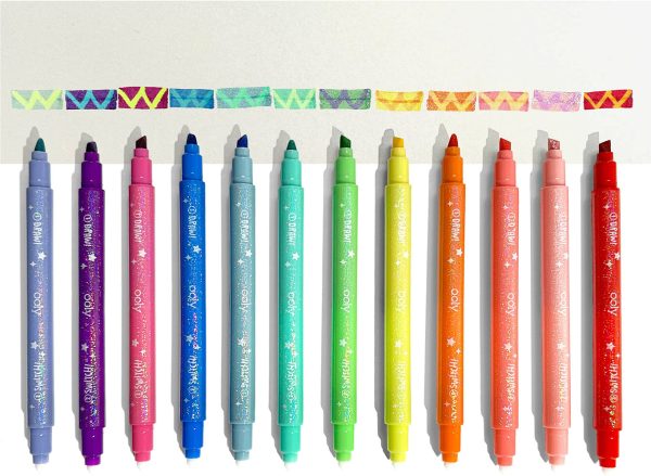 MARKERS SWITCHEROO SPARKLE 12 PK