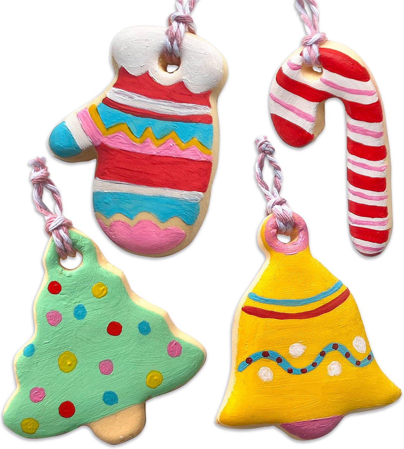 ORNAMENTS CLAY COOKIE MAKE & PAINT