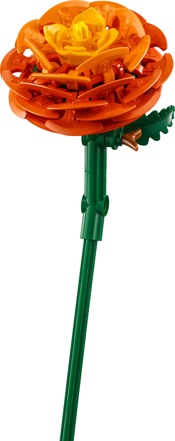 PRETTY PINK FLOWER BOUQUET BOTANICAL LEGO