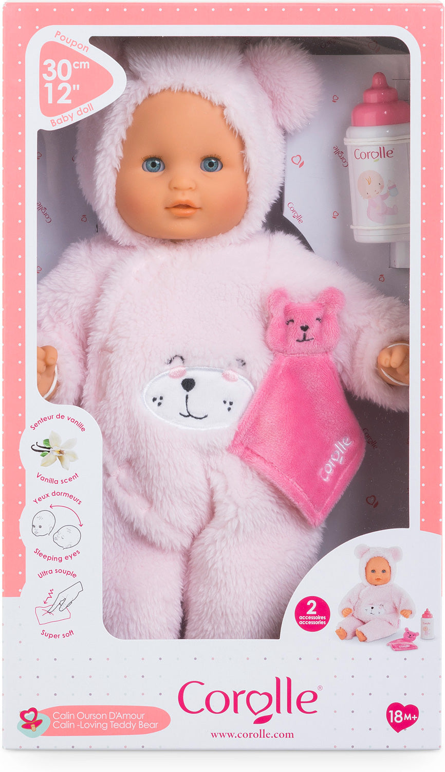 COROLLE DOLL CALIN TEDDY BEAR