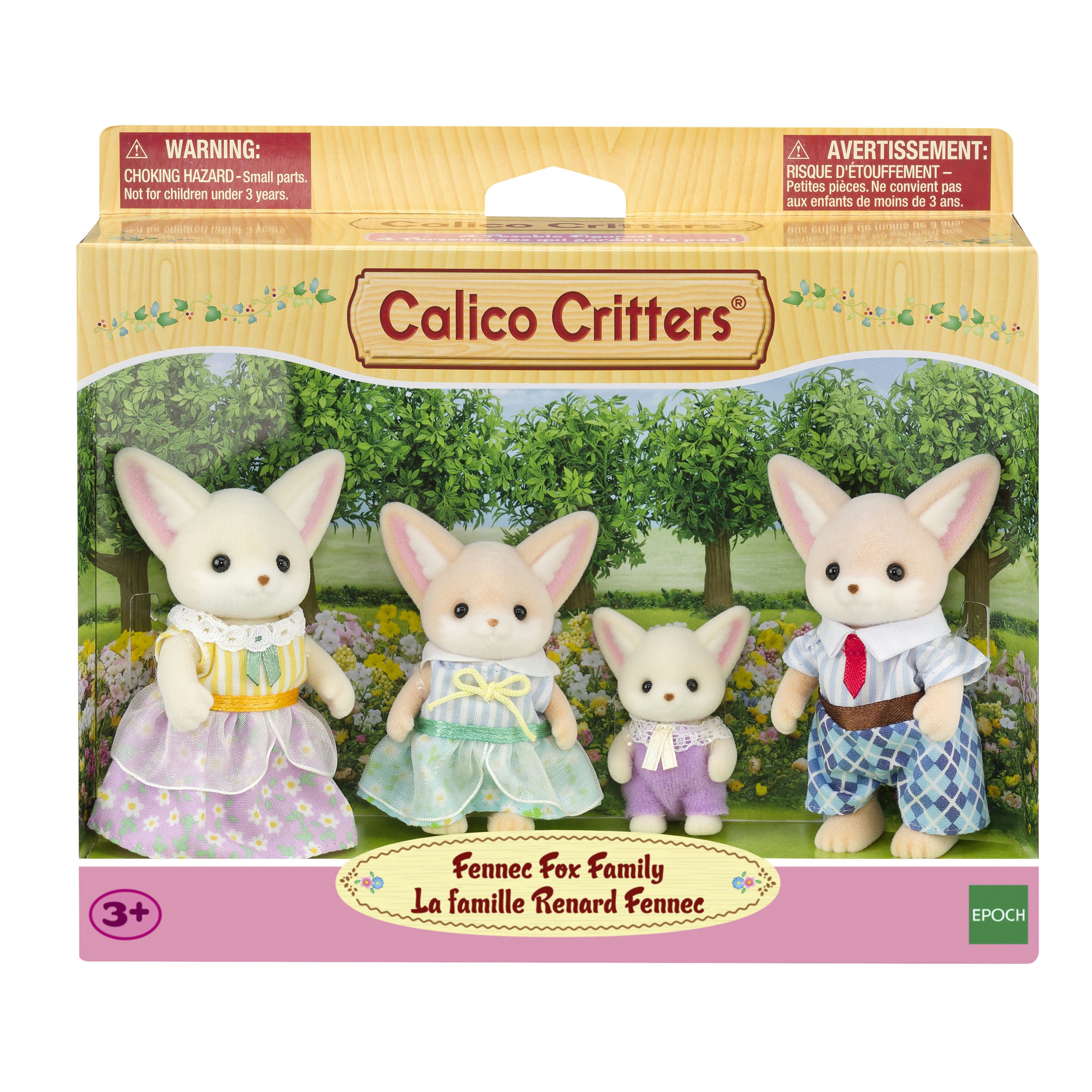 CALICO FAMILY FENNEC FOX