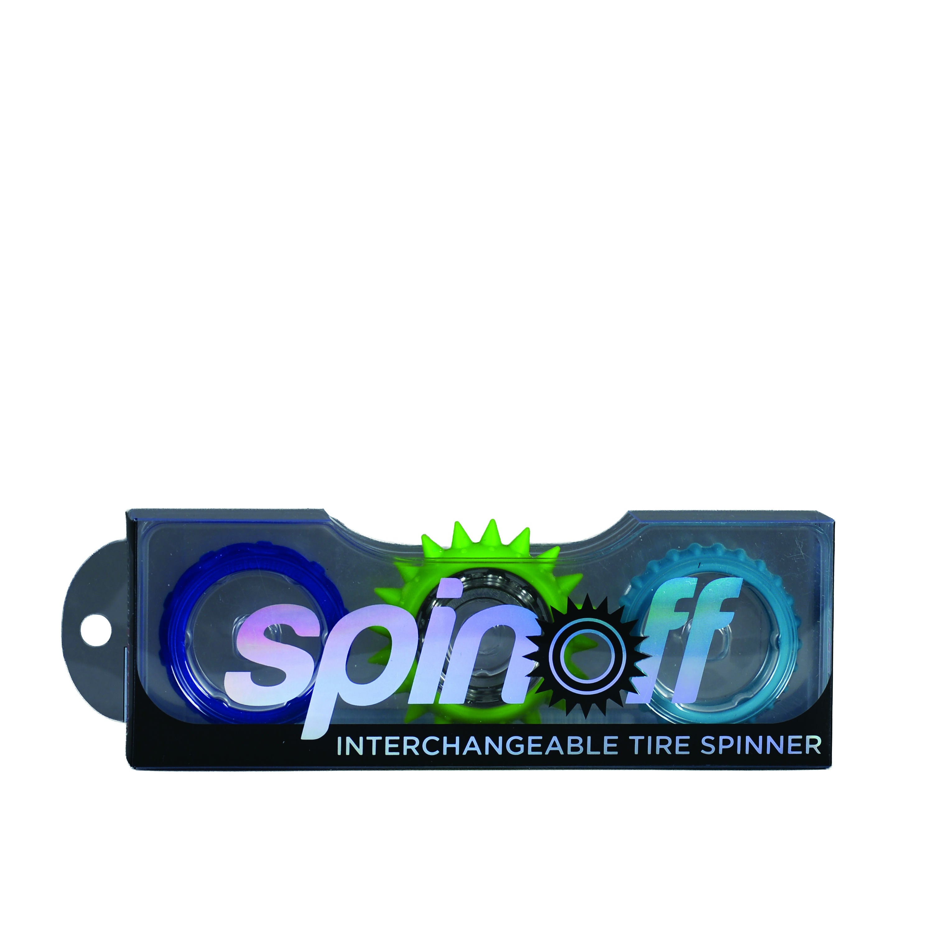 SPIN OFF INTERCHANGEABLE TIRE SPINNER