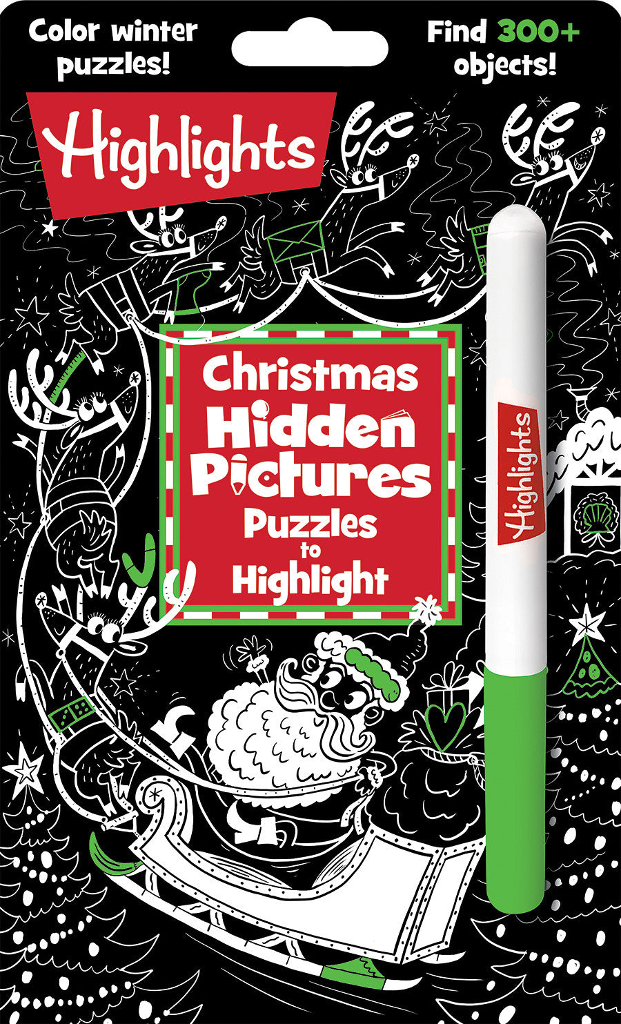 CHRISTMAS HIDDEN PICTURES PUZZLES TO HIGHLIGHT  ACTV