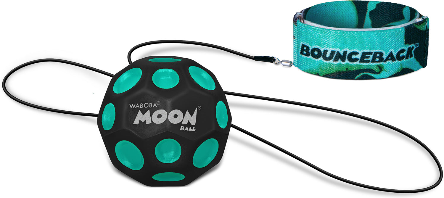 BOUNCEBACK MOON BALL ON LEASH