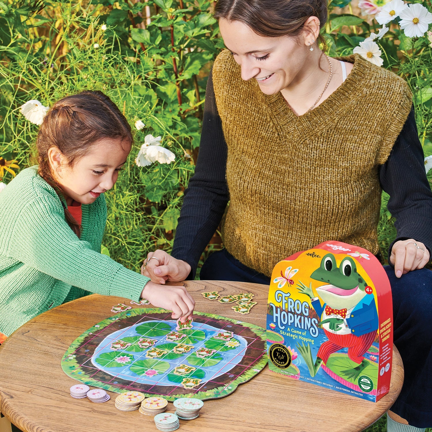 FROG HOPKINS STRATEGIC HOPPING GAME