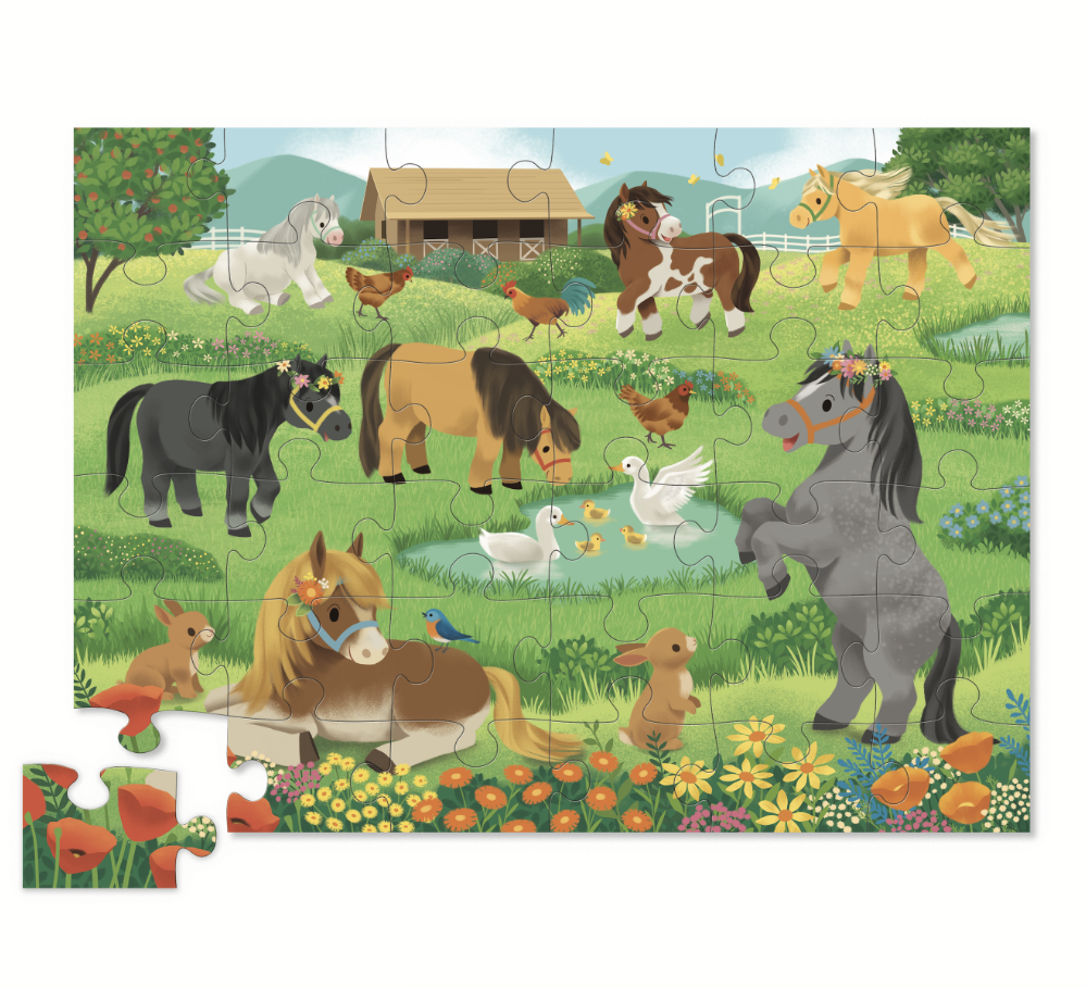 PUZZLE 36 PRETTY PONIES