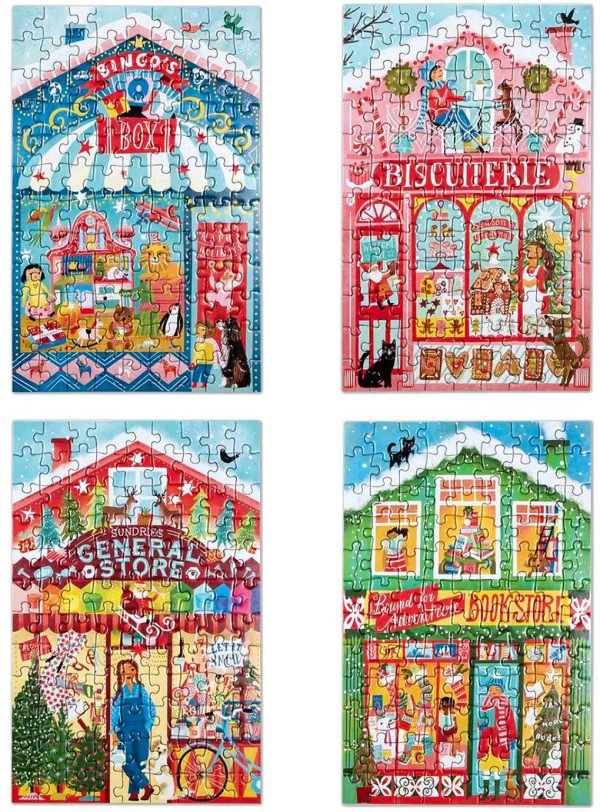 PUZZLE 100 CHRISTMAS MARKET ASSORTED