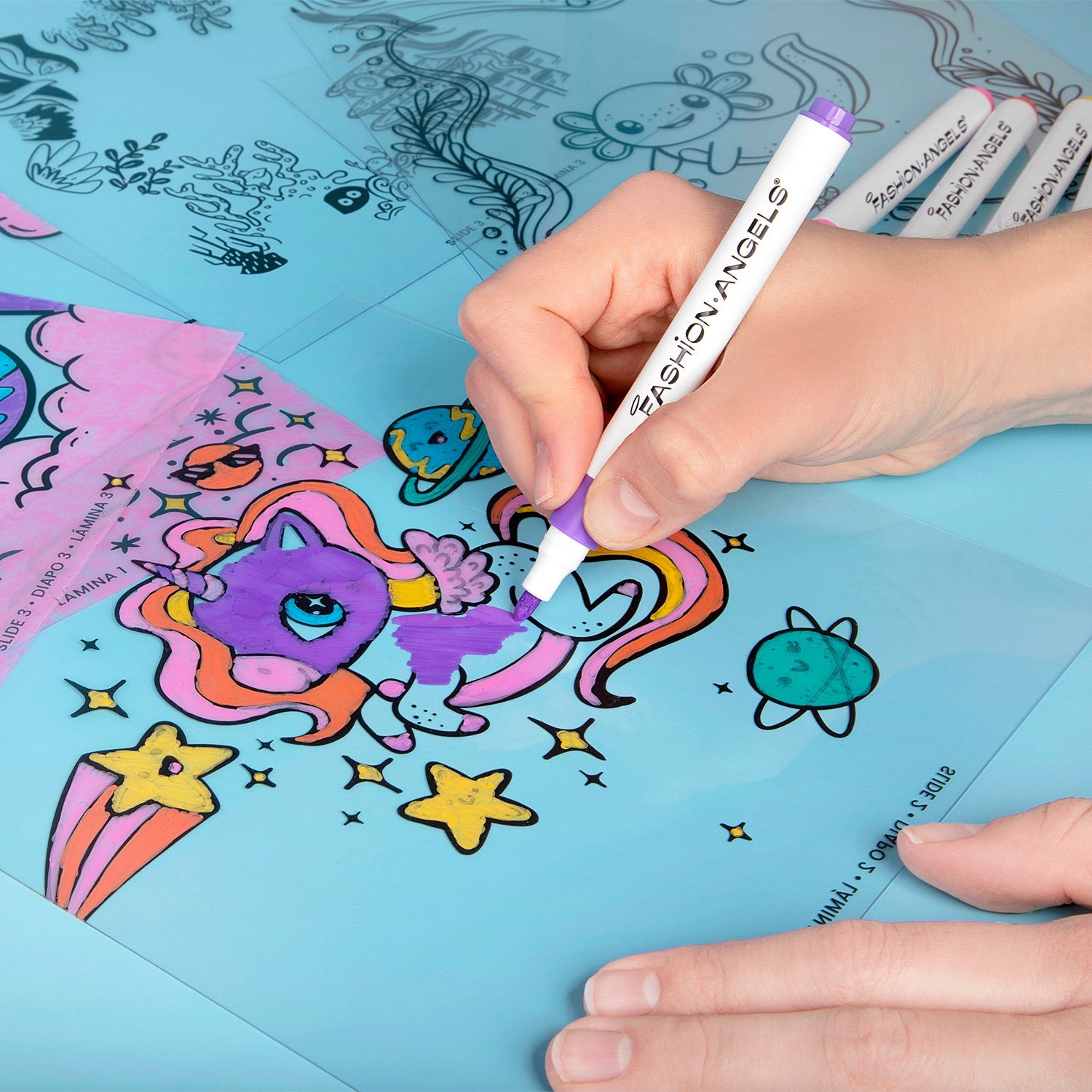 SHADOW BOX SCENE AXOLOTL