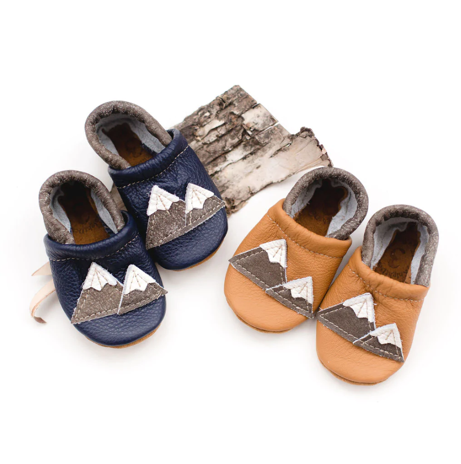 CRIB SHOE NAVY MOUNTAIN