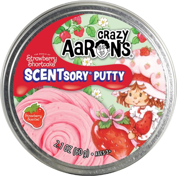 STRAWBERRY SHORTCAKE PUTTY SCENTSORY CRAZY AARONS