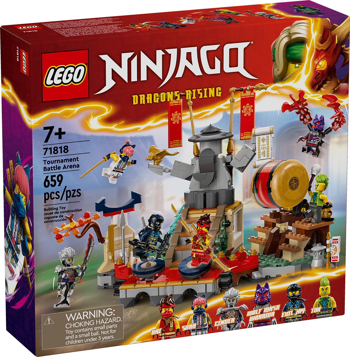 TOURNAMENT BATTLE ARENA NINJAGO LEGO