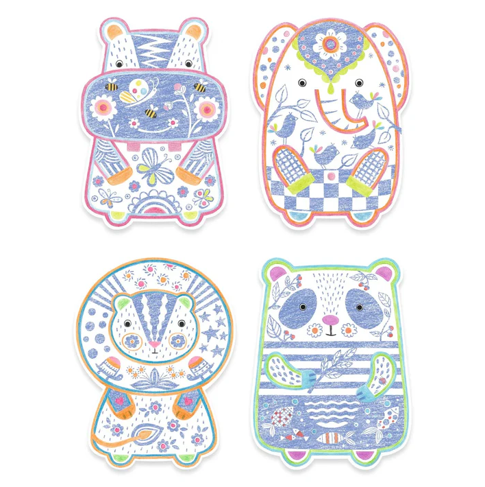 COLORING PAGES WILD ANIMALS