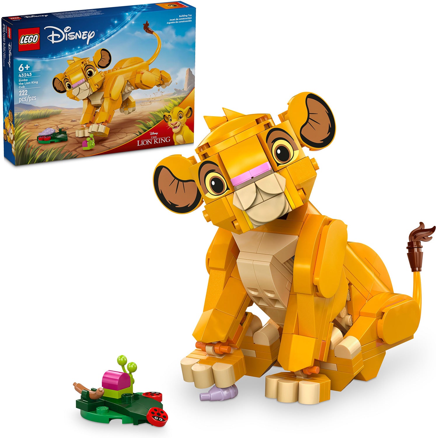 SIMBA THE LION KING CUB DISNEY LEGO