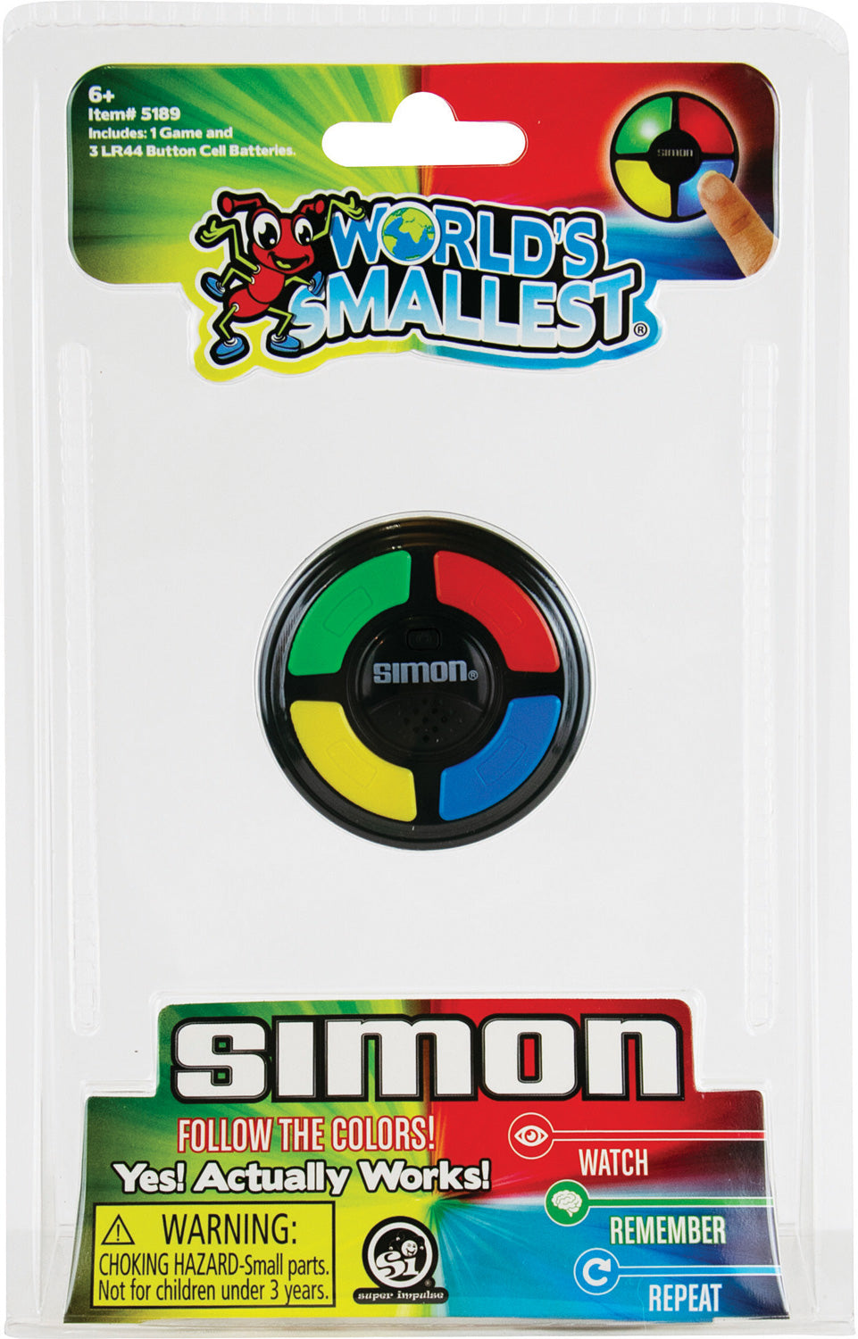 SIMON WORLDS SMALLEST