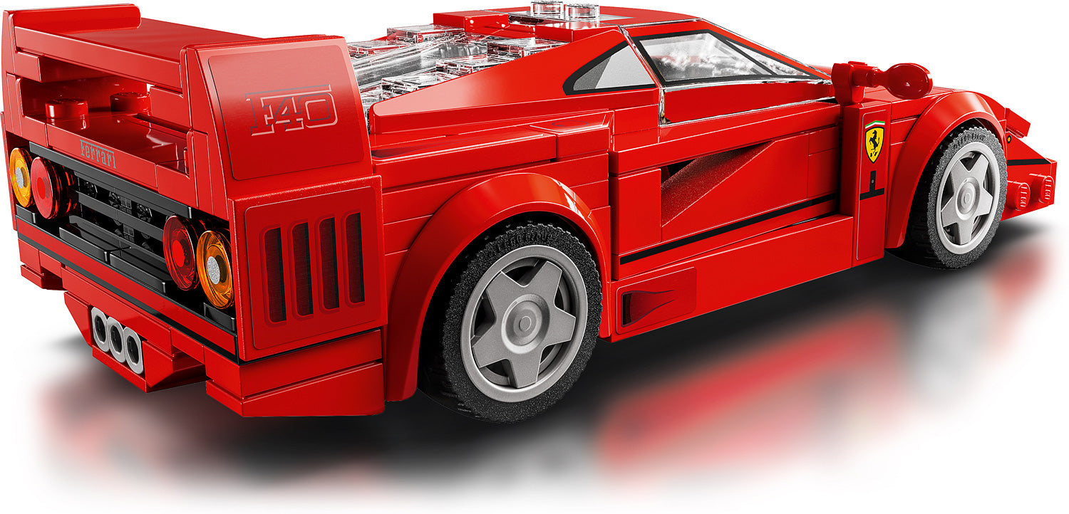 FERRARI F40 SUPERCAR SPEED LEGO