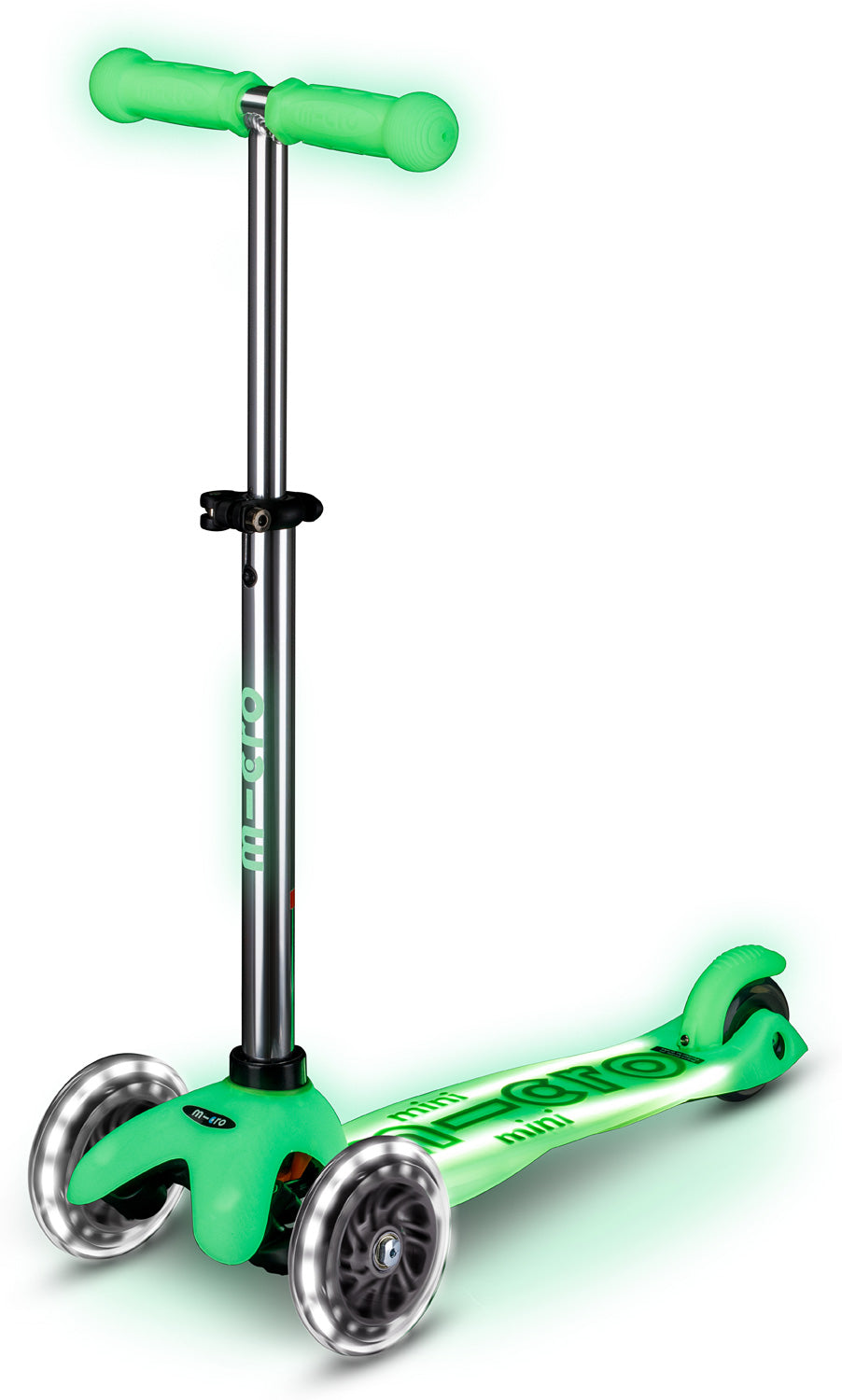 SCOOTER MINI GLOW PLUS LED LIME