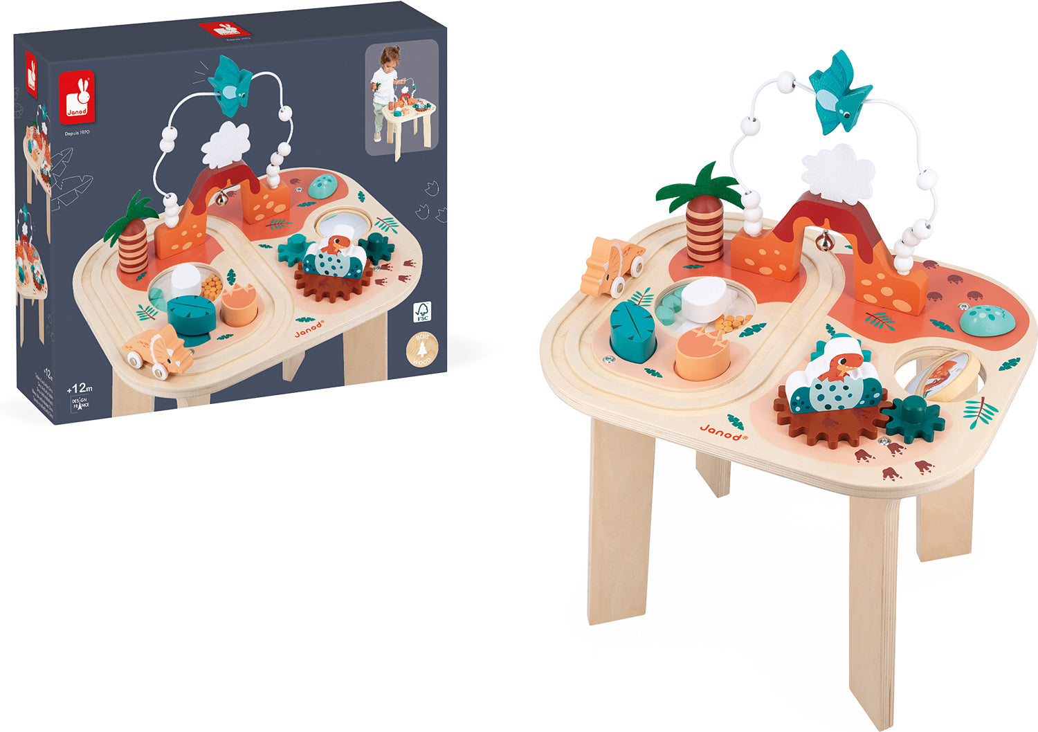 ACTIVITY TABLE DINOSAUR