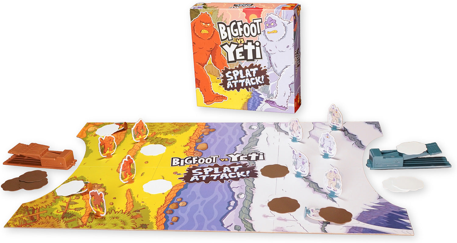 BIGFOOT VS YETI SPLAT ATTACK GAME