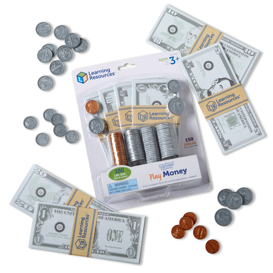 PLAY MONEY FOR CASH REGISTER