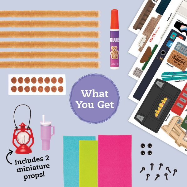 DIY MINI COZY BEAR CABIN