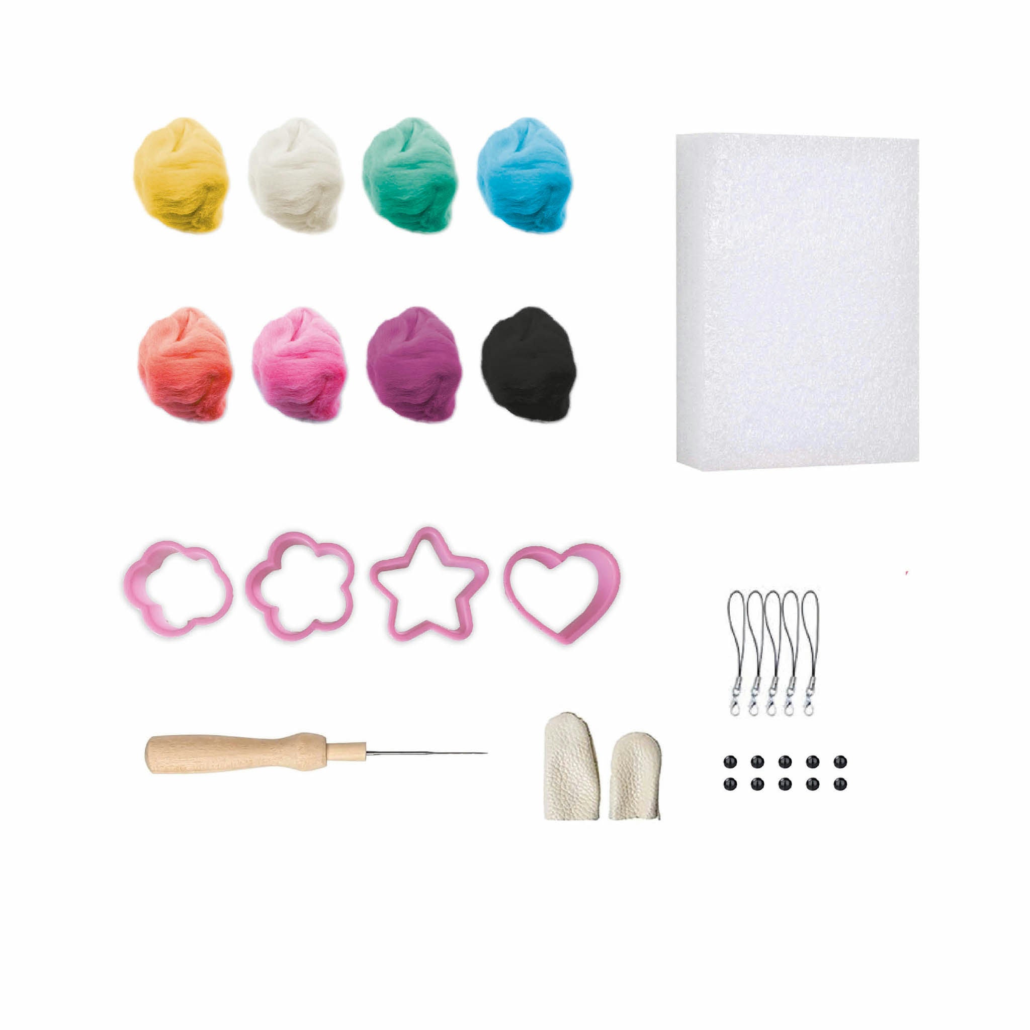 NEEDLE FELTING KAWAII LOVELY BOX