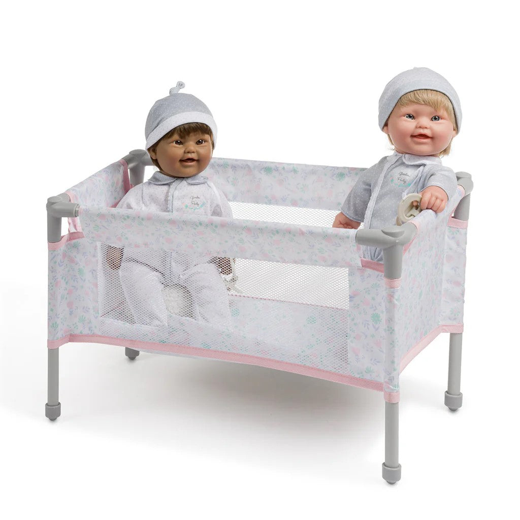DOLL TRAVEL FOLDABLE CRIB/ PLAY PEN PINK