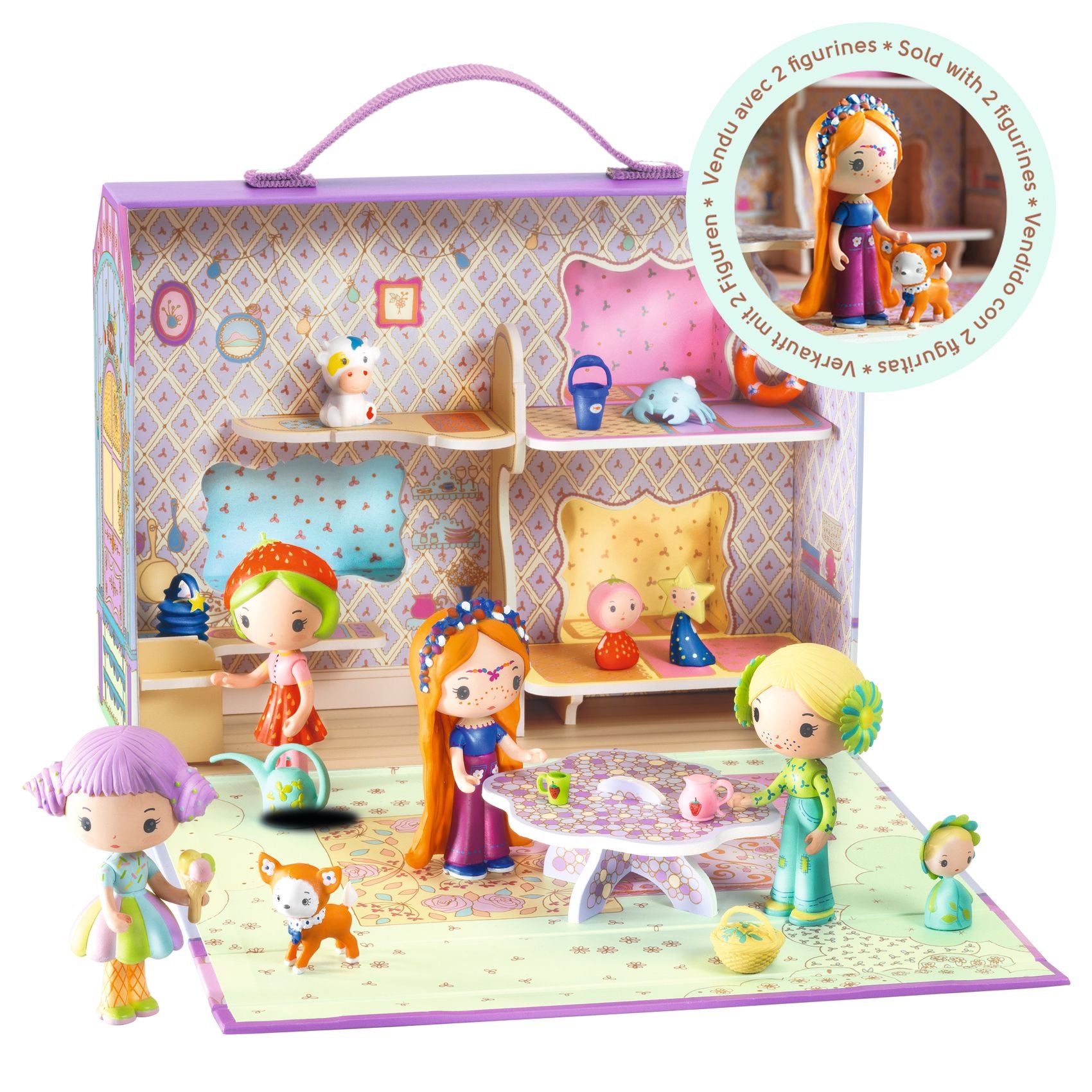 DOLL CARRY HOUSE BLUCHKA & INDIE