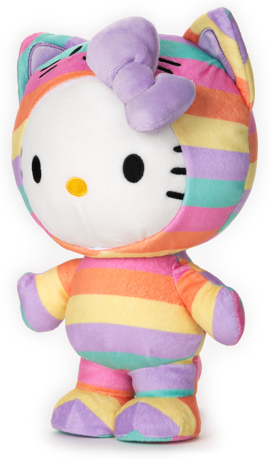 HELLO KITTY IN RAINBOW OUTFIT 9.5"