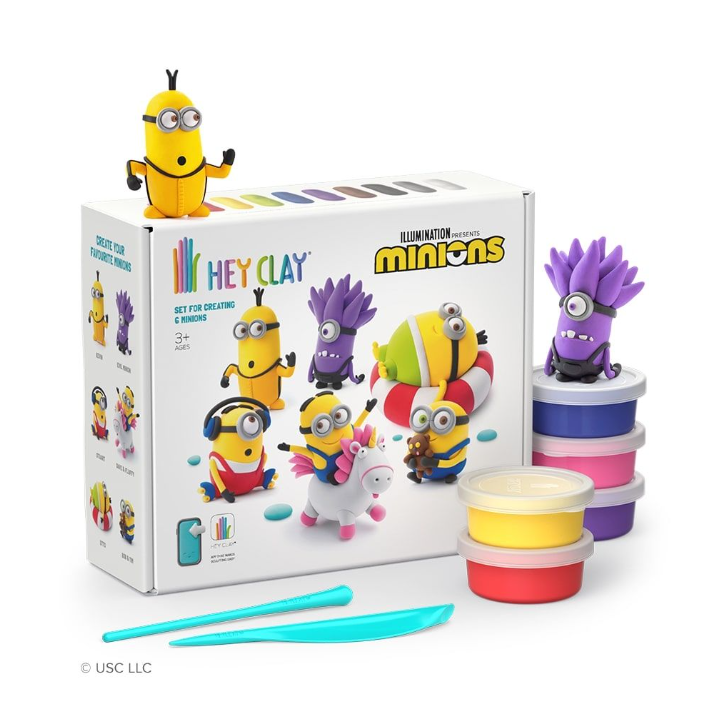 HEY CLAY SCULPT WITH APP MINIONS