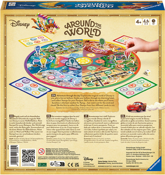 AROUND THE WORLD DISNEY GAME