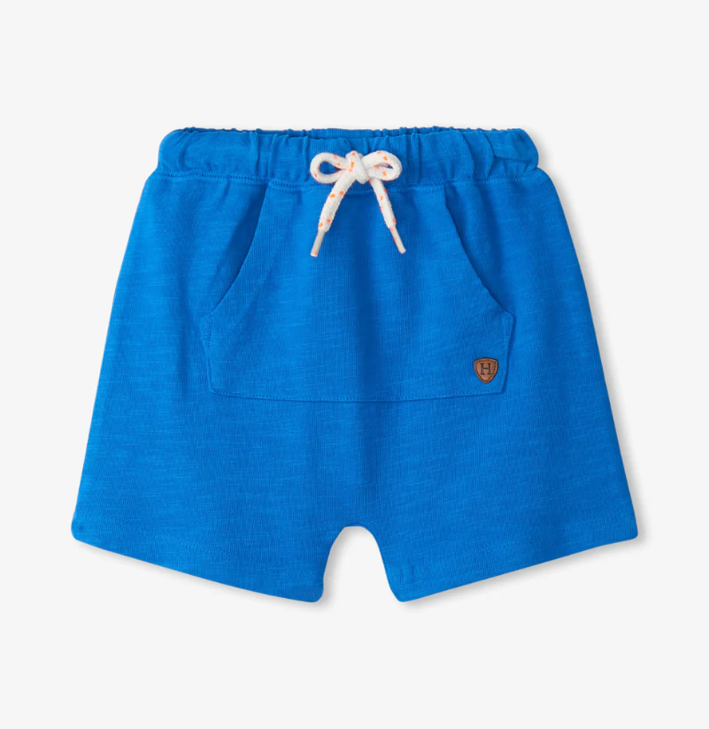 SHORTS BLUE POCKET