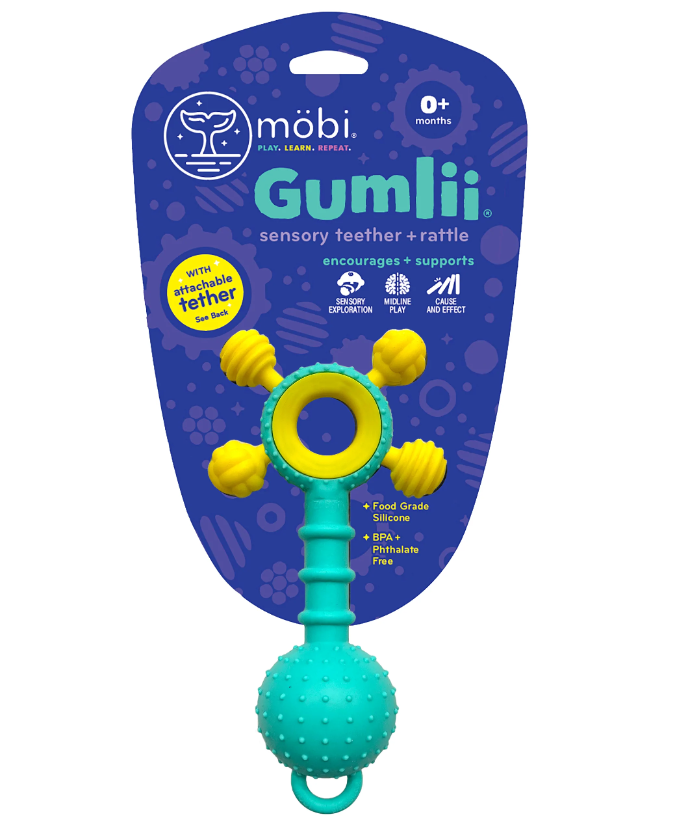 TEETHER GUMLII SENSORY RATTLE