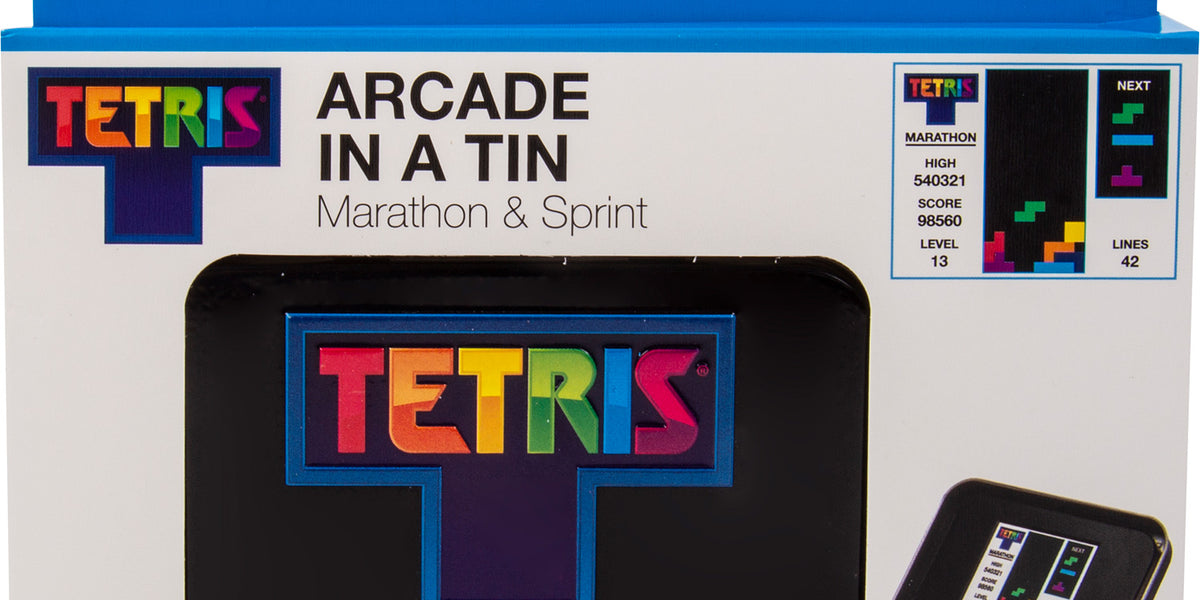 TETRIS ARCADE IN A TIN — Clothes Pony