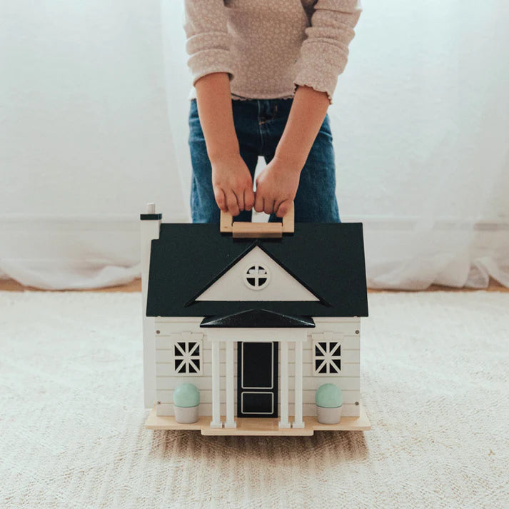 DOLLHOUSE HOME SWEET HOME WOODEN