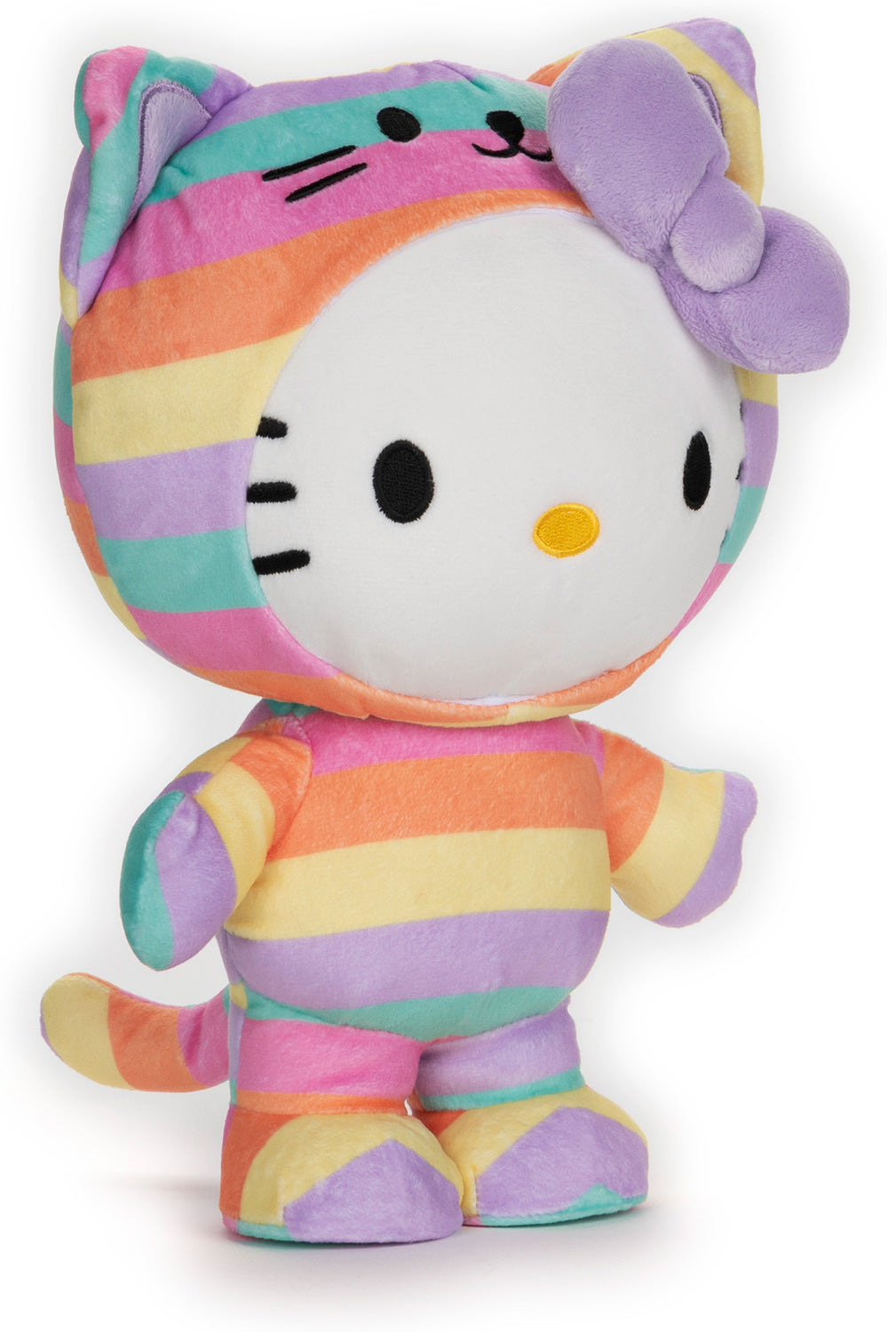 HELLO KITTY IN RAINBOW OUTFIT 9.5"