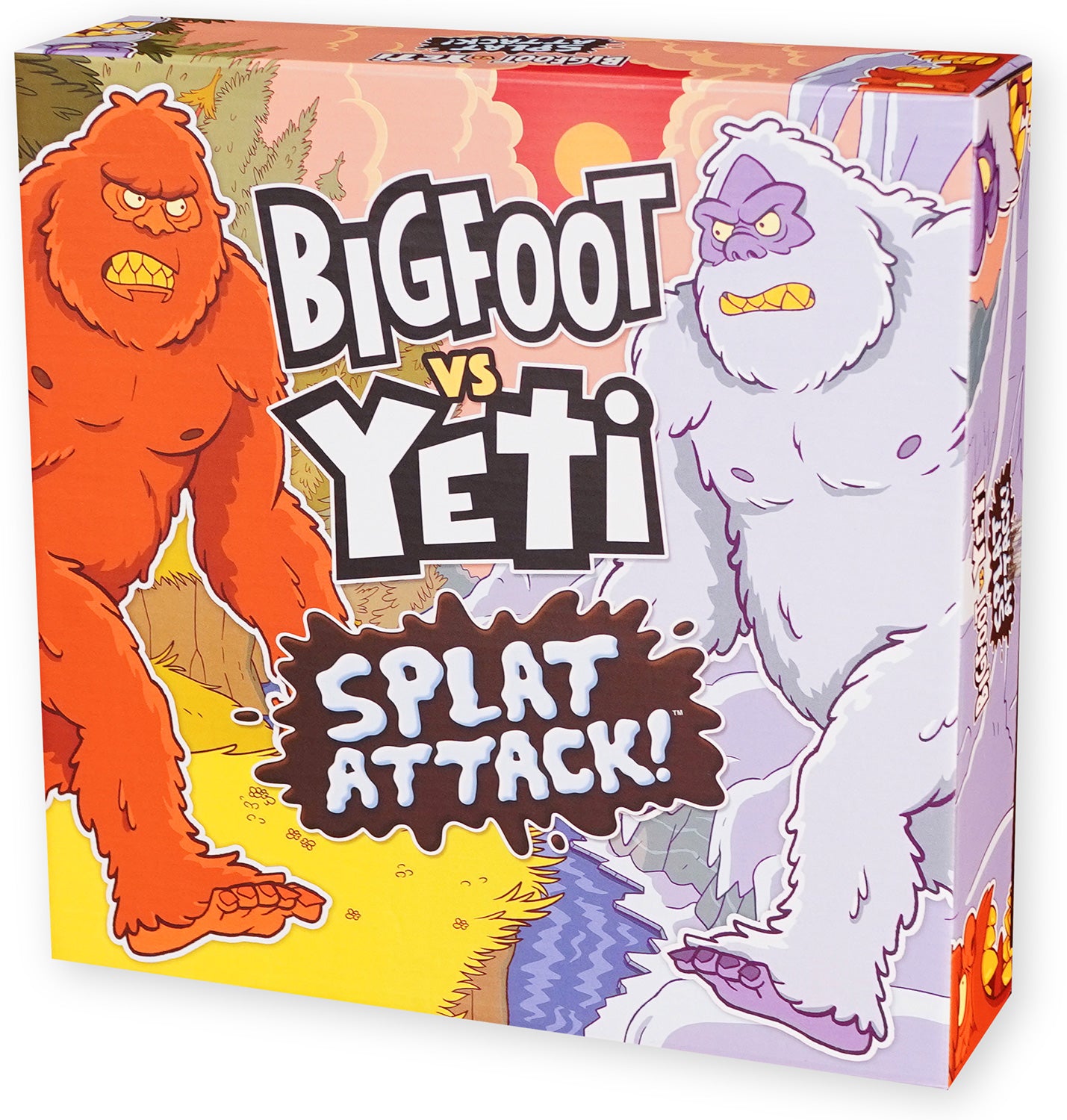 BIGFOOT VS YETI SPLAT ATTACK GAME