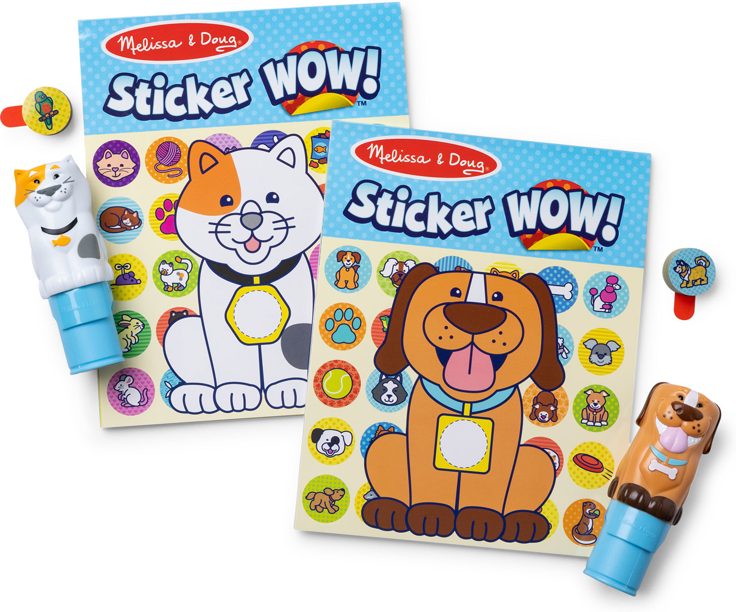 PETS ACTIVITY PAD & STICKER STAMPER